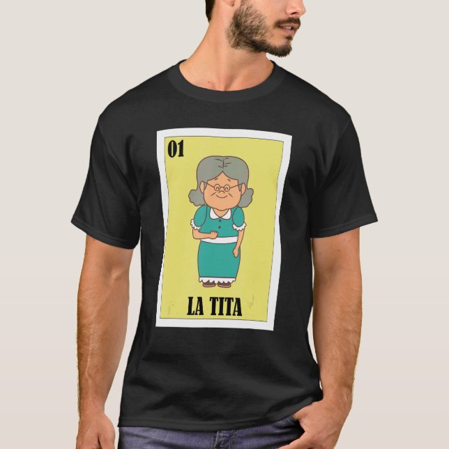 Camiseta Mexicano para la abuela La Tita (Anverso)
