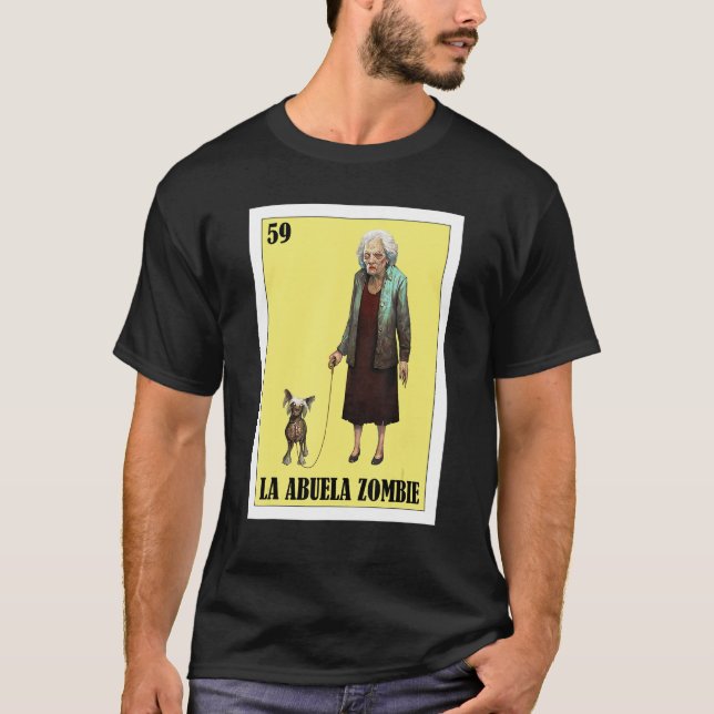 Camiseta Mexicano para las abuelas La Abuela (Anverso)