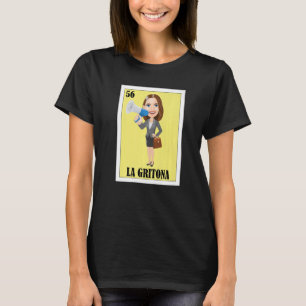 Camiseta Mexicano para latinas  La Gritona