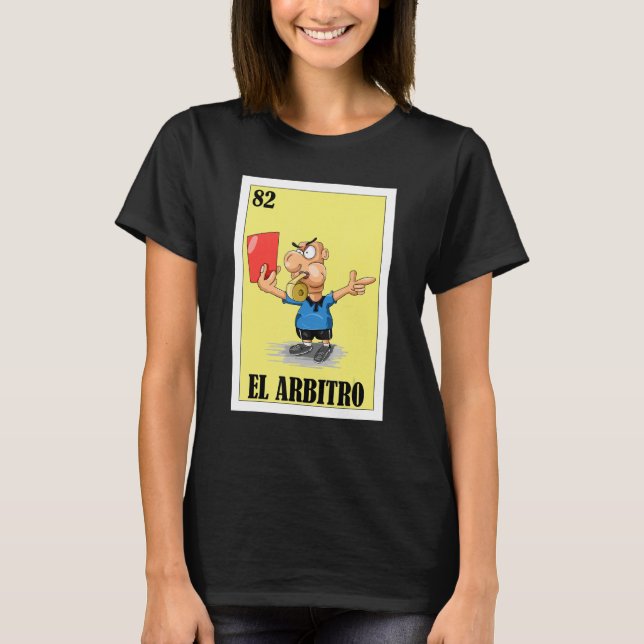 Camiseta Mexicano para los árbitros El Arbitro (Anverso)