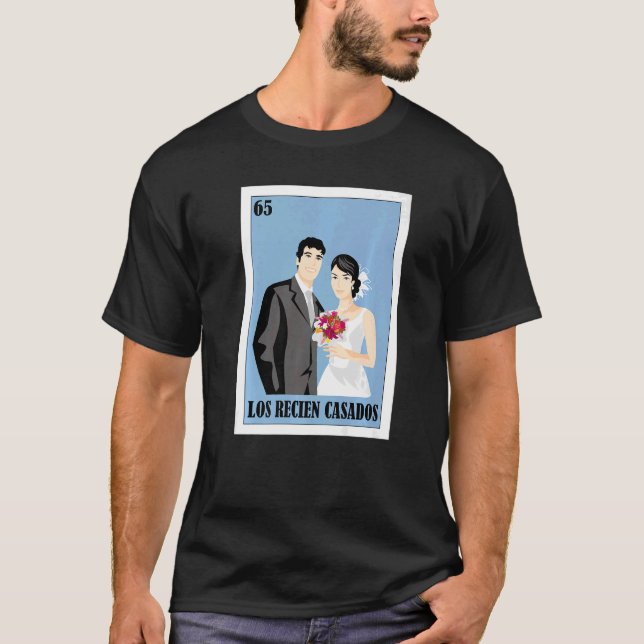Camiseta Mexicano para los Bodas Los Recien Casados 1 (Anverso)