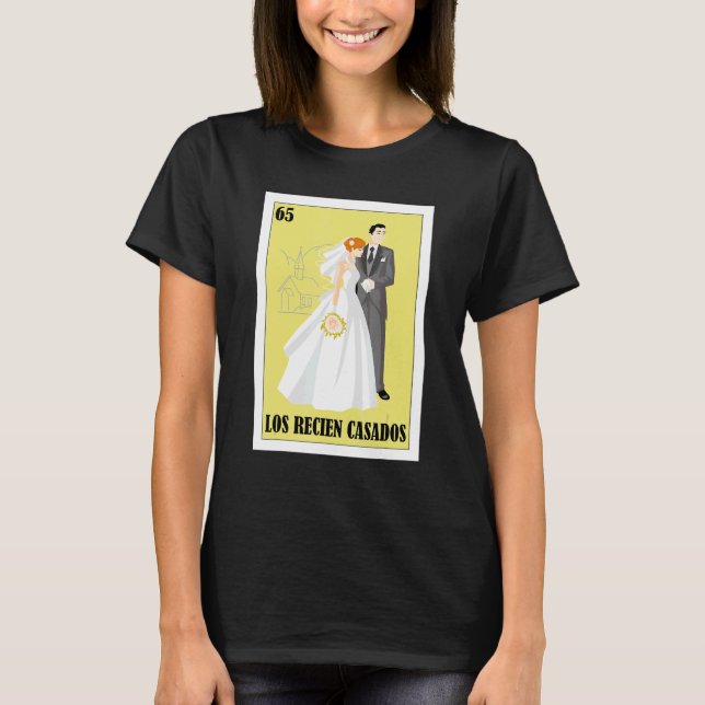 Camiseta Mexicano para los Bodas Los Recien Casados 2 (Anverso)