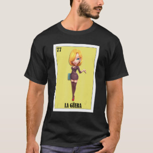 Camiseta Mexicano para los Chicas rubios La Guera