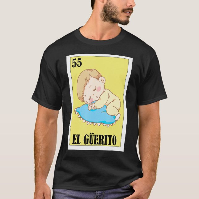 Camiseta Mexicano para los chicos rubios El Guerito (Anverso)