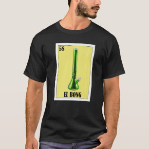 Camiseta Mexicano para los fumadores El Bong