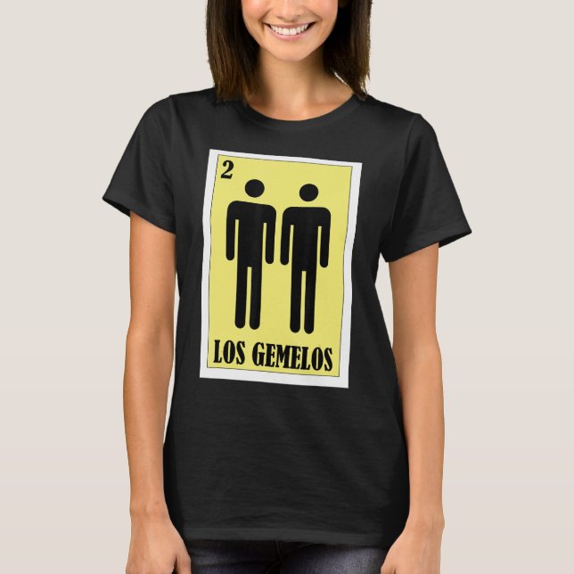 Camiseta Mexicano para los gemelos Los Gemelos (Anverso)