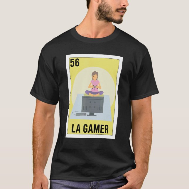 Camiseta Mexicano para los jugadores La Gamer (Anverso)