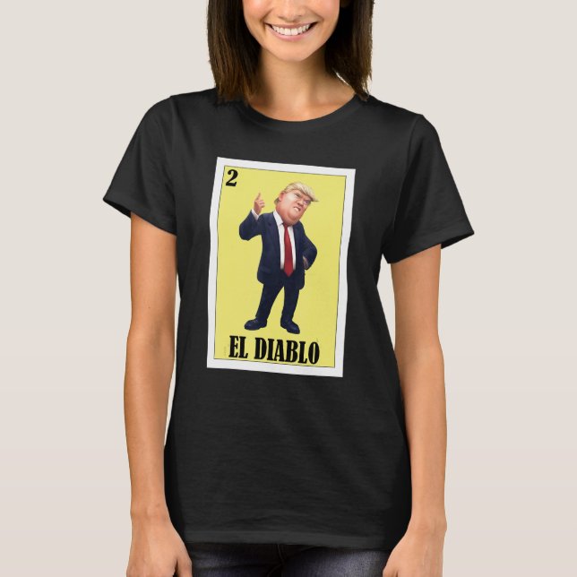 Camiseta Mexicano para los latinos El Diablo (Anverso)