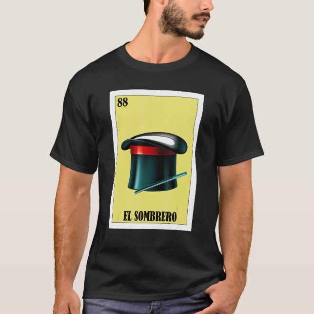 Camiseta Mexicano para los magos El Sombrero (Anverso)