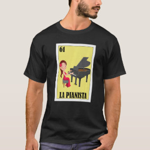Camiseta Mexicano para los pianistas La Pianista