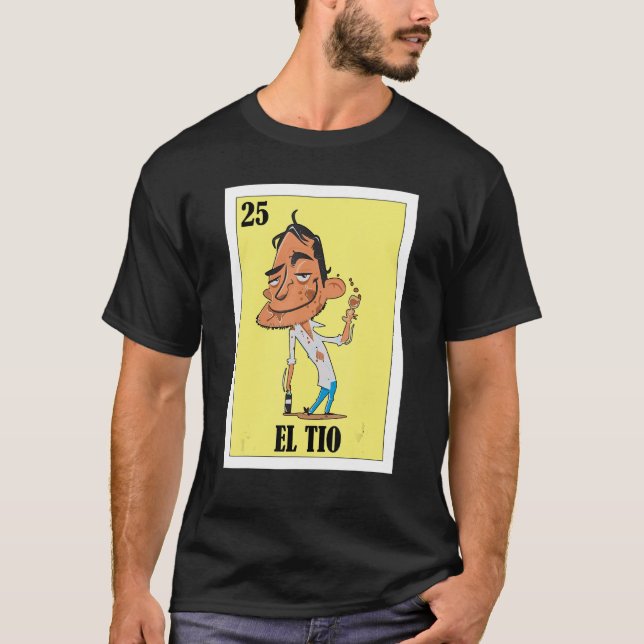 Camiseta Mexicano para los tíos El Tío (Anverso)