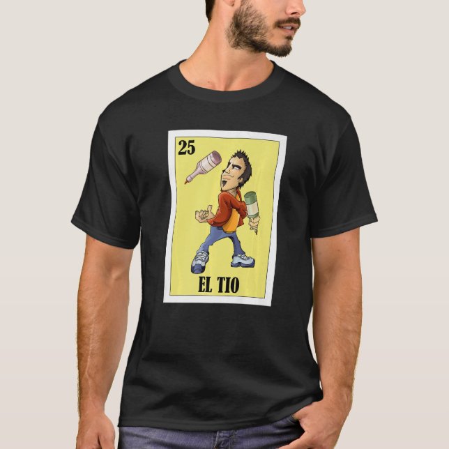 Camiseta Mexicano para los tíos El Tío (Anverso)