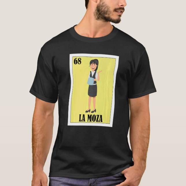 Camiseta Mexicano para meseros La Moza (Anverso)