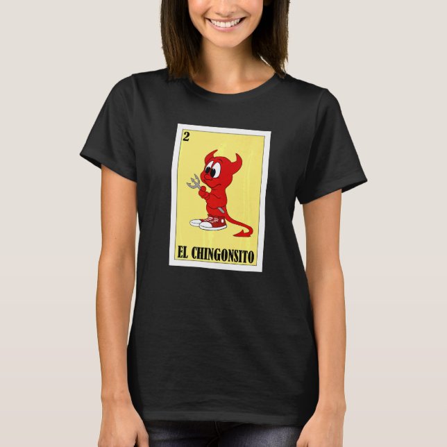 Camiseta Mexicano Para Niños El Chingonsito (Anverso)