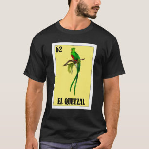 Camiseta Mexicano para Pájaro   El Quetzal