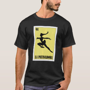 Camiseta Mexicano para Patinar La Patinadora