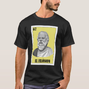 Camiseta Mexicanos para filósofos El Filosofo Sócrates