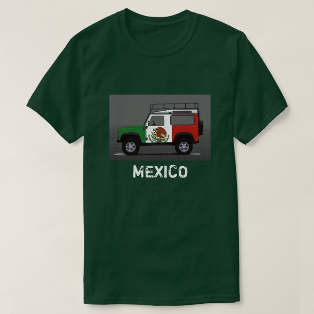CAMISETA MÉXICO (Diseño del anverso)