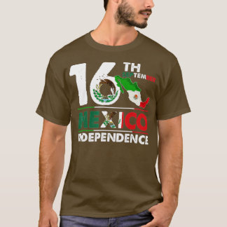 Camiseta México: 16 de septiembre Día de la Independencia d