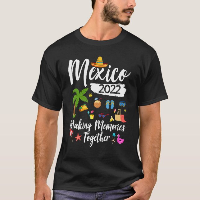 Camiseta México 2022 Hacer Recuerdos juntos a la familia Ma (Anverso)