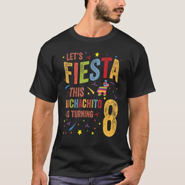 Camiseta México 8º cumpleaños deja la fiesta de este Muchac (Anverso)