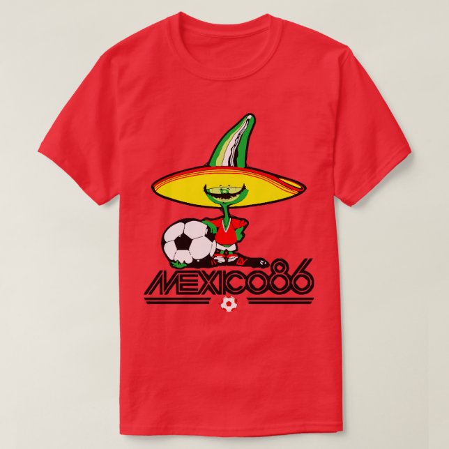 Camiseta México 86 (Diseño del anverso)