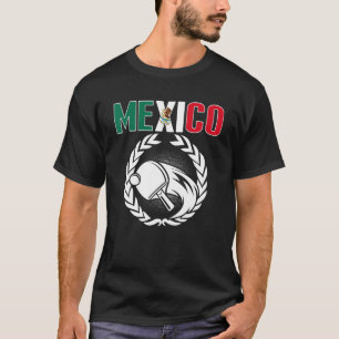 Camiseta México: Amantes del tenis de mesa al equipo mexica