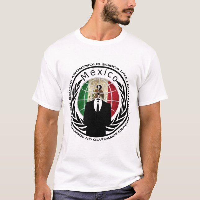 Camiseta México anónimo (Anverso)