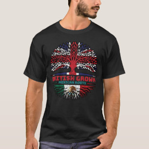 Camiseta México Árbol británico del Reino Unido