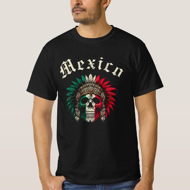 Camiseta México Azteca  (Anverso)