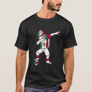 Camiseta México Bandera Dabbing Boy Equipo Mexicano de Fútb