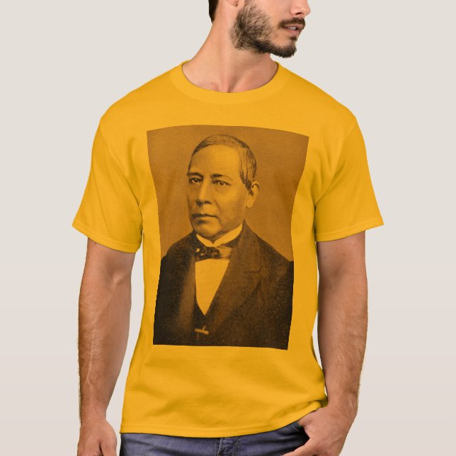 Camiseta México: Benito Juarez (Anverso)