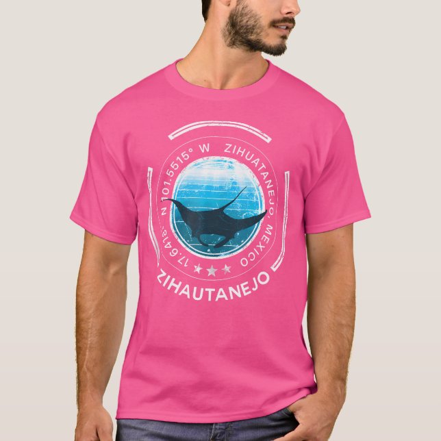Camiseta México: Buceo Zihuatanejo (Anverso)