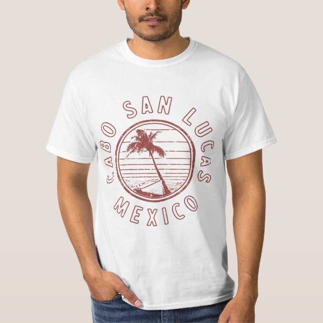 Camiseta Mexico Cabo San Lucas Retro  (Anverso)