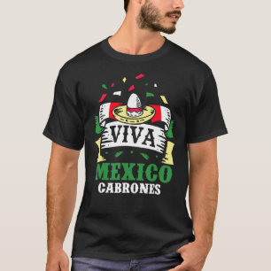 Camiseta México Cabrones Orgulloso País Mexicano De Atracti