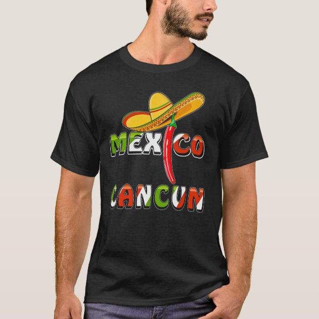CAMISETA MEXICO CANCUN (Anverso)