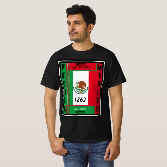 Camiseta México: Cinco de Mayo (Anverso completo)
