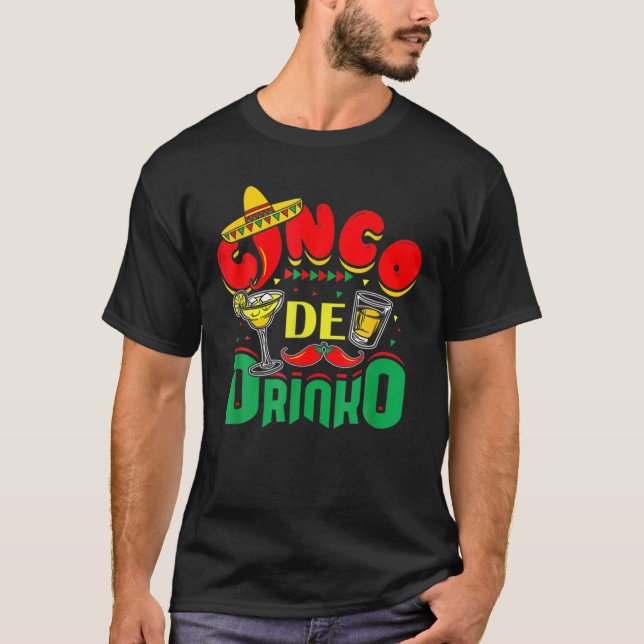 Camiseta México Cinco De Mayo Gorra Historia Mes De Viento (Anverso)
