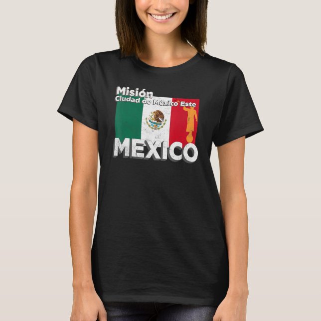 Camiseta Mexico Ciudad de Mexico East Este LDS Mission Miss (Anverso)