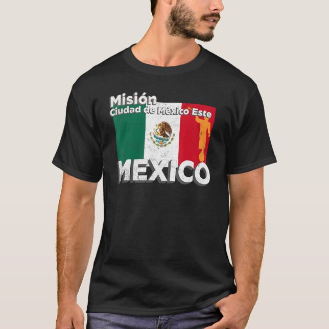 Camiseta Mexico Ciudad de Mexico East Este LDS Mission Miss (Anverso)