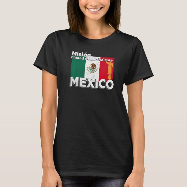 Camiseta México Ciudad de México Este Este LDS Misión Miss  (Anverso)