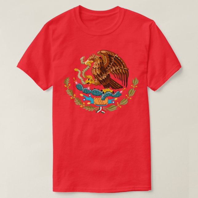 Camiseta Mexico Coat Of Arms (Diseño del anverso)