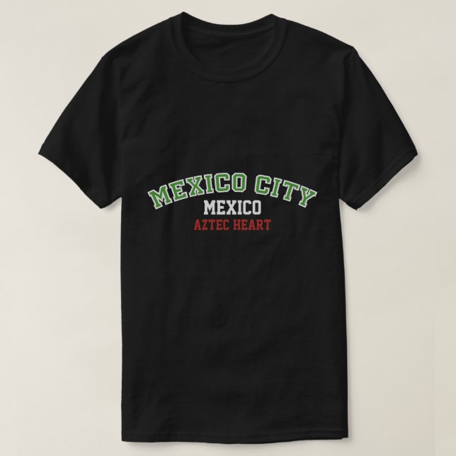 Camiseta Mexico Dark (Diseño del anverso)