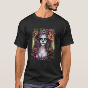 Camiseta México Dia De Los Muertos Calaveras Catrina Día De