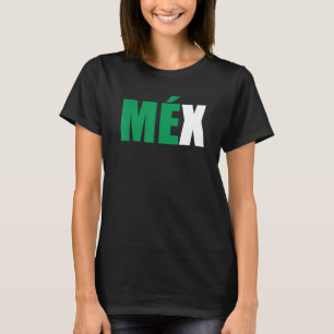Camiseta México Dos Partes Combo Pair Para La Bandera Mexic