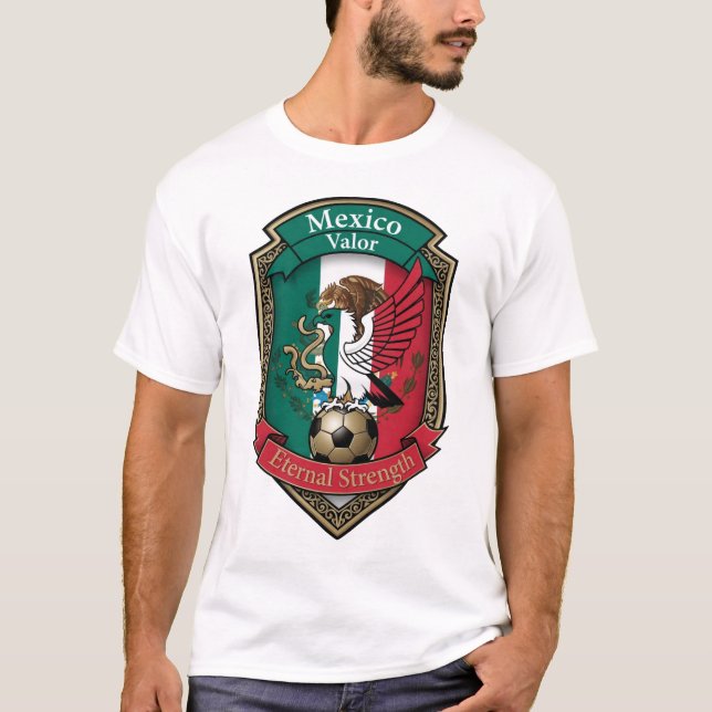 Camiseta Mexico Eagle Ascent, Mexican Flag Gift (Anverso)