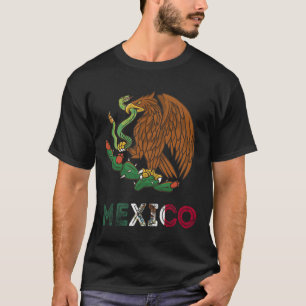 Camiseta México Eagle Emblem Bandera Mexicana Cin Orgullo M
