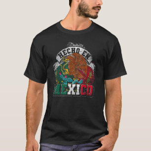 Camiseta México: El águila hispánica mexicana hecho en mí