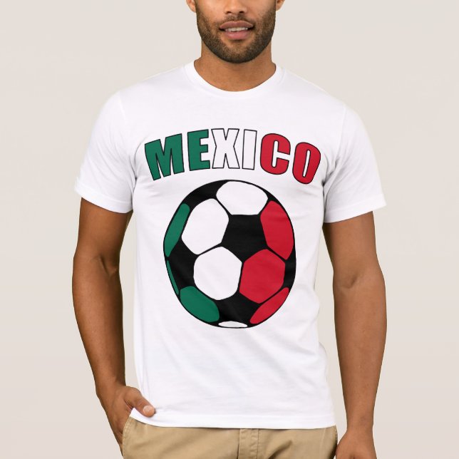 Camiseta México Footy (luz) (Anverso)