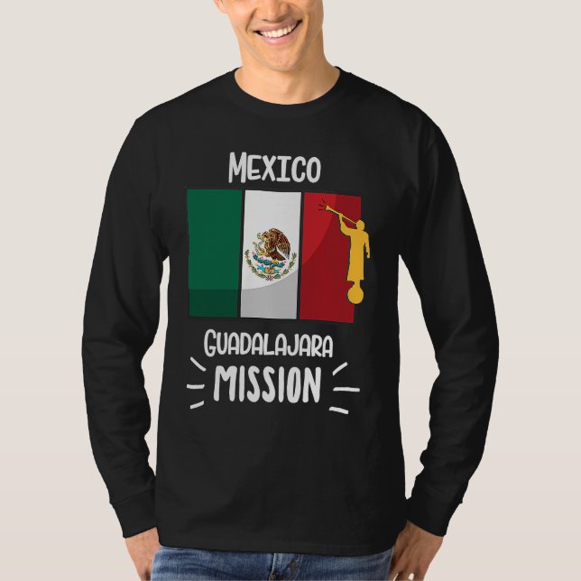 Camiseta Mexico Guadalajara Mormon LDS Mission Missionary (Anverso)